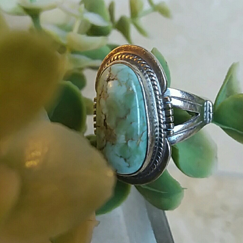 💎 Gorgeous Authentic Turquoise ring! Beautiful!!    💥 TRADE- make Offer!! - Picture 5 of 5